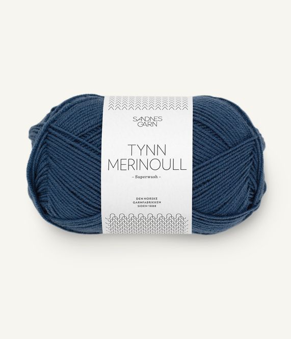 Hovedbilde 6062 Tynn Merinoull Mørk Blå